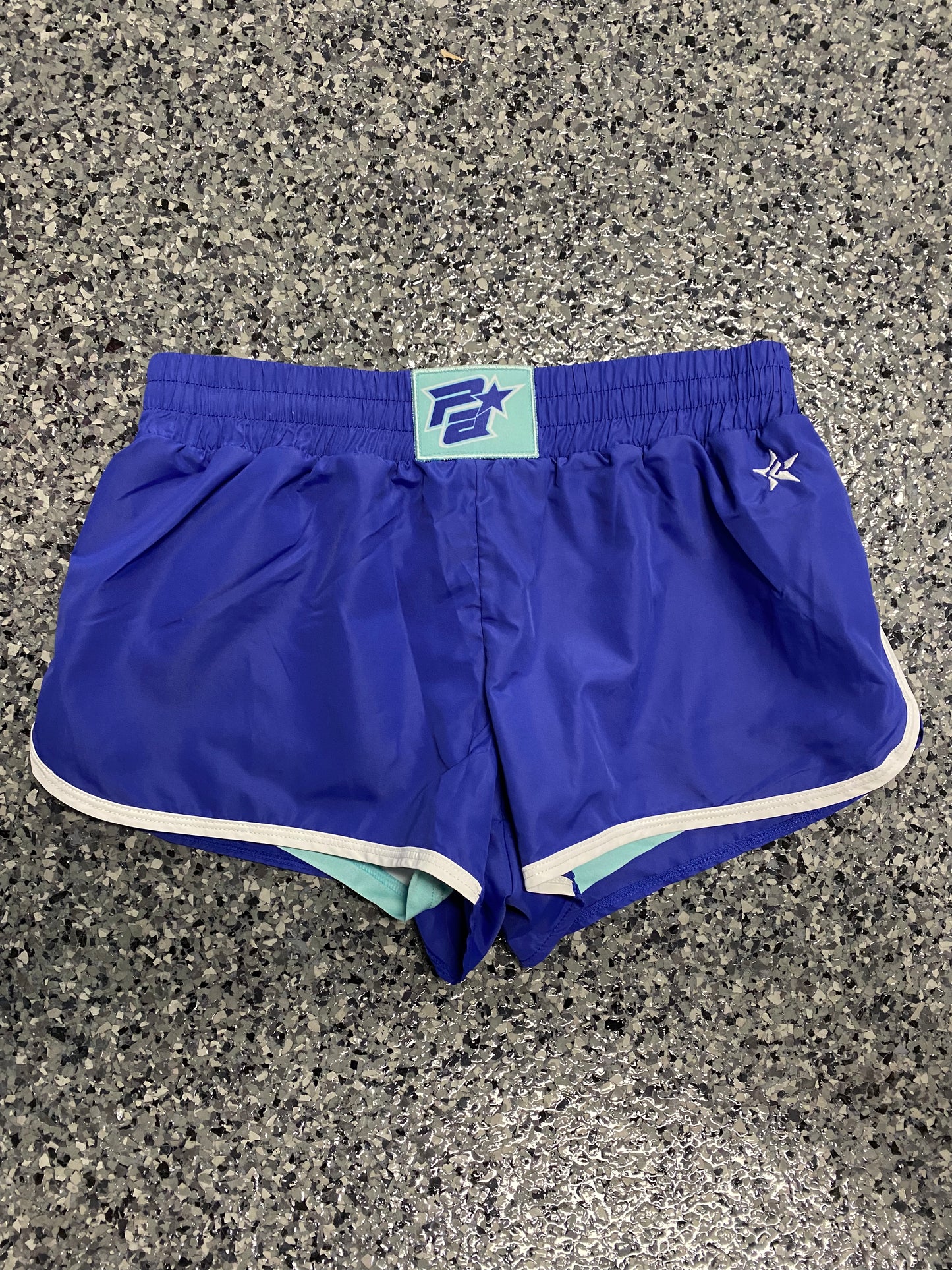 Navy Running Shorts